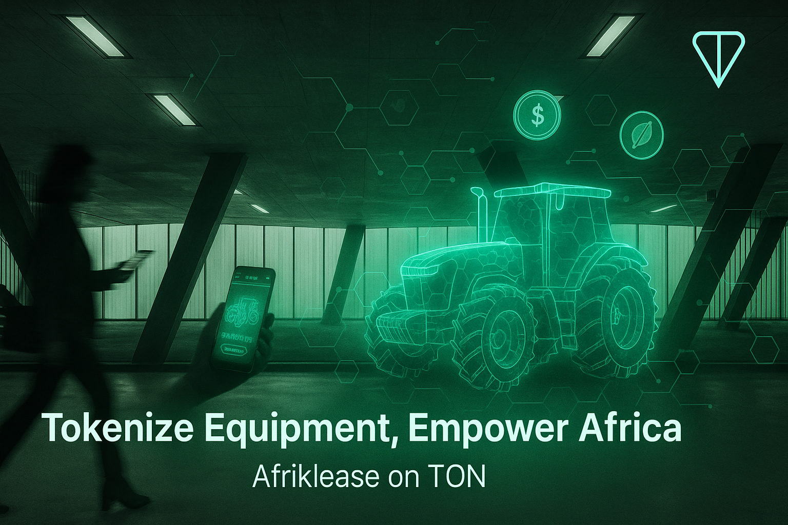“Tokenise a second-hand tractor today, harvest prosperity tomorrow.”