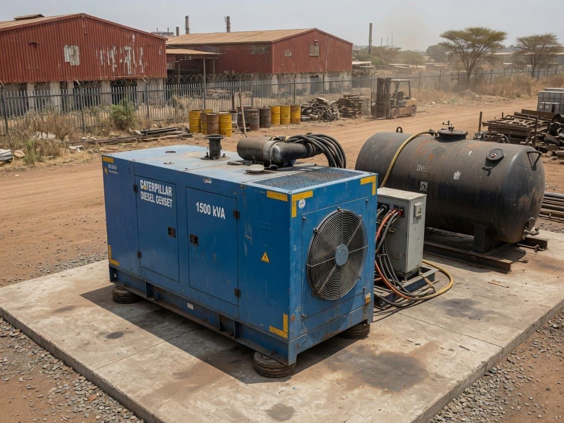 250 kVA Industrial Generator Set — 36-Month Lease